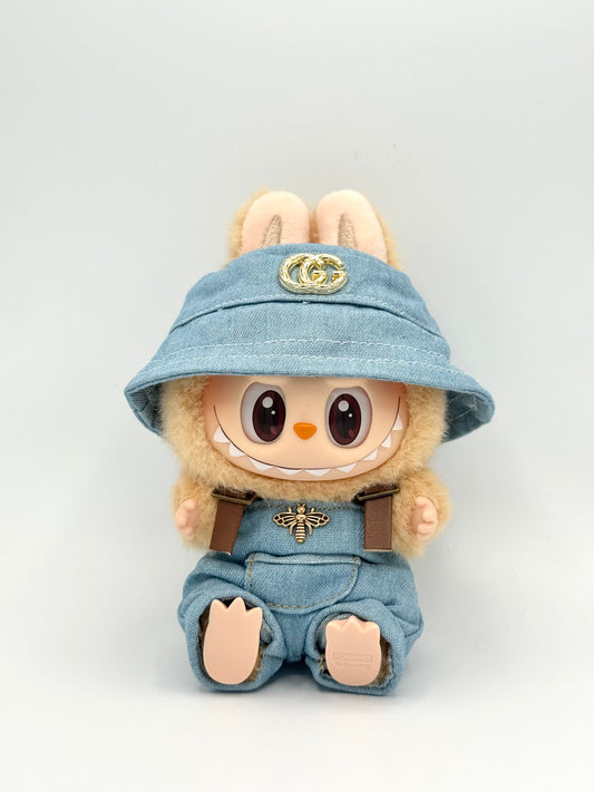 Labubu Designer Clothing Set - Denim