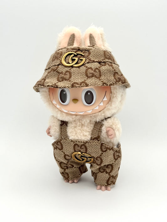 Labubu Designer Clothing Set - Classic Monogram