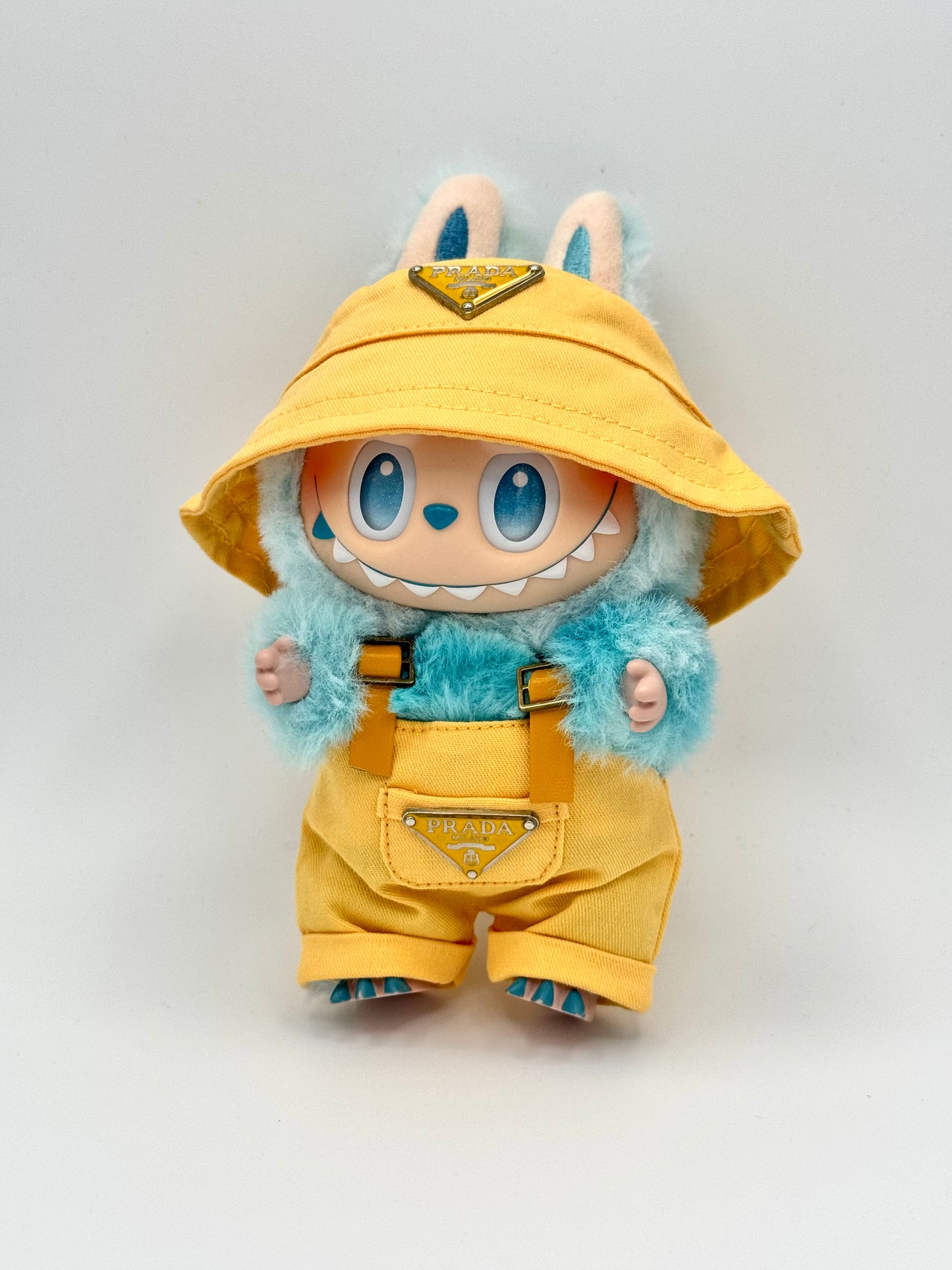 Labubu Designer Clothing Set - Yellow