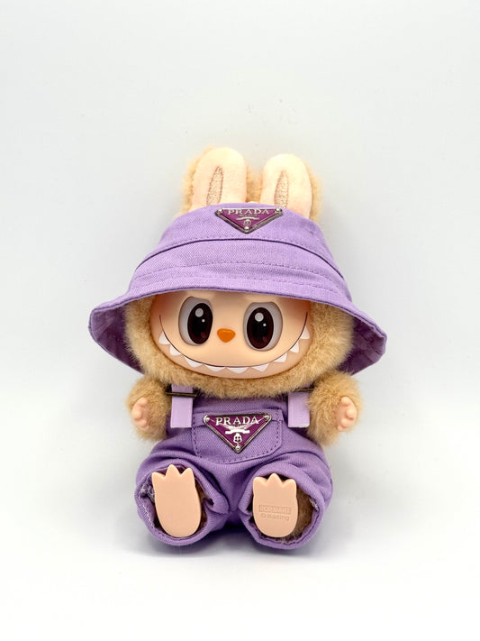 Labubu Designer Clothing Set - Purple